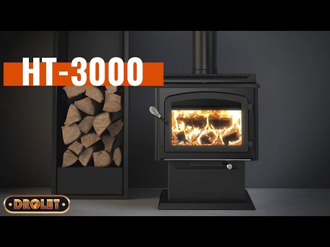 Drolet HT-3000 Wood Stove DB07300 - Image 8