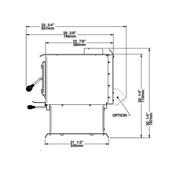 Century Heating S250 Wood Burning Stove - Image 7