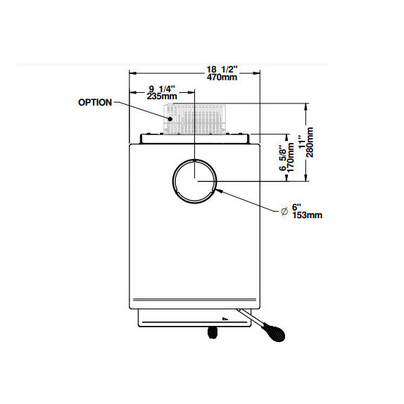 Century Heating S250 Wood Burning Stove - Image 6