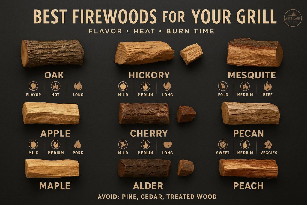 Best Wood for BBQ Smoking in Canada (Flavor Guide)