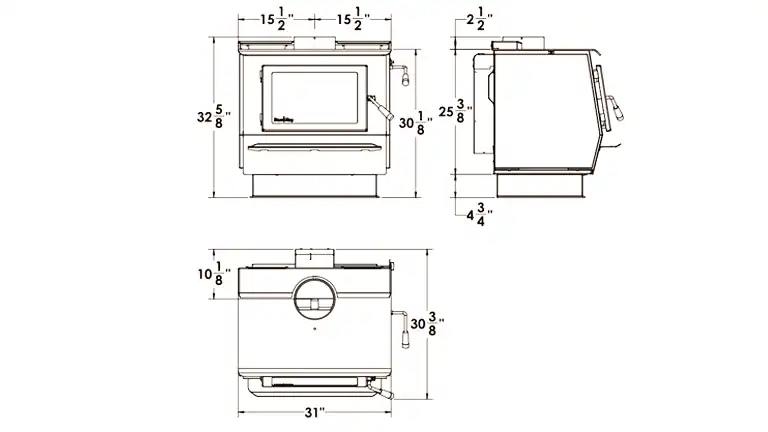 Blaze King King 40 Wood Stove - Image 6